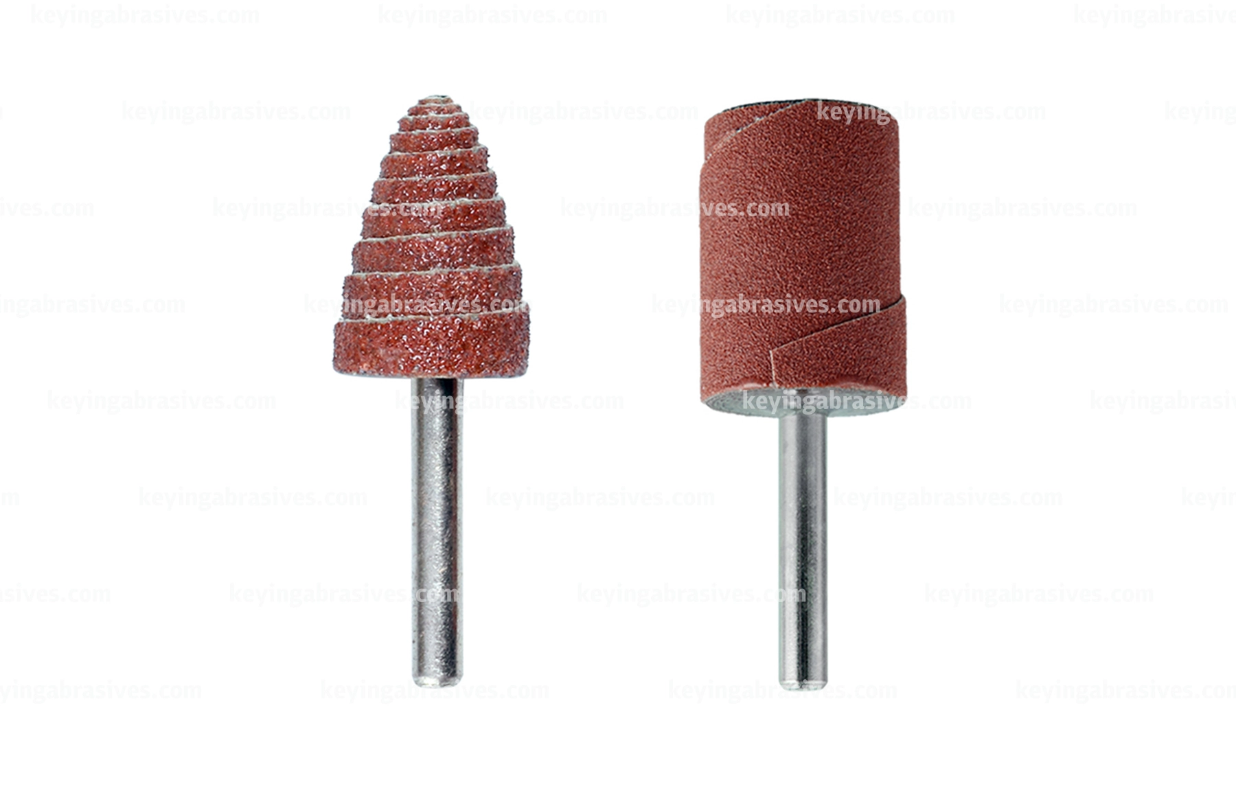 Aluminum Oxide Cartridge Rolls With Shank (AO)