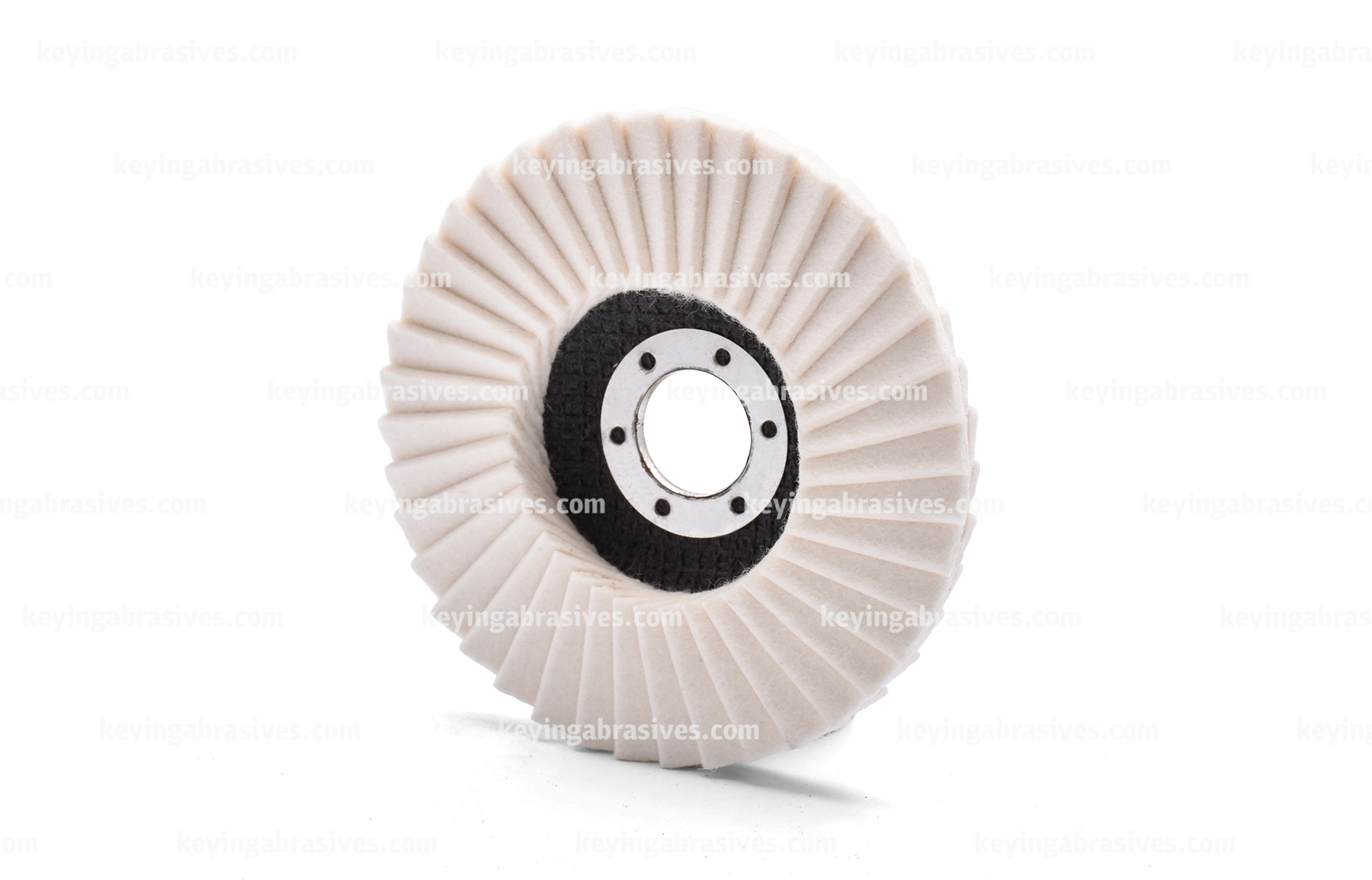 Conical T29 Wool Flap Disc Fan Shape-图2.jpg