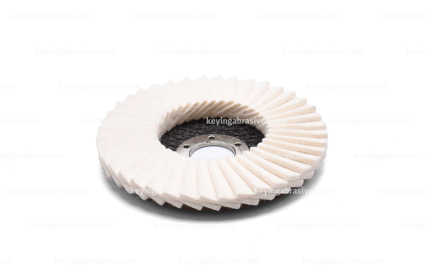 Conical T29 Wool Flap Disc Fan Shape-图3.jpg