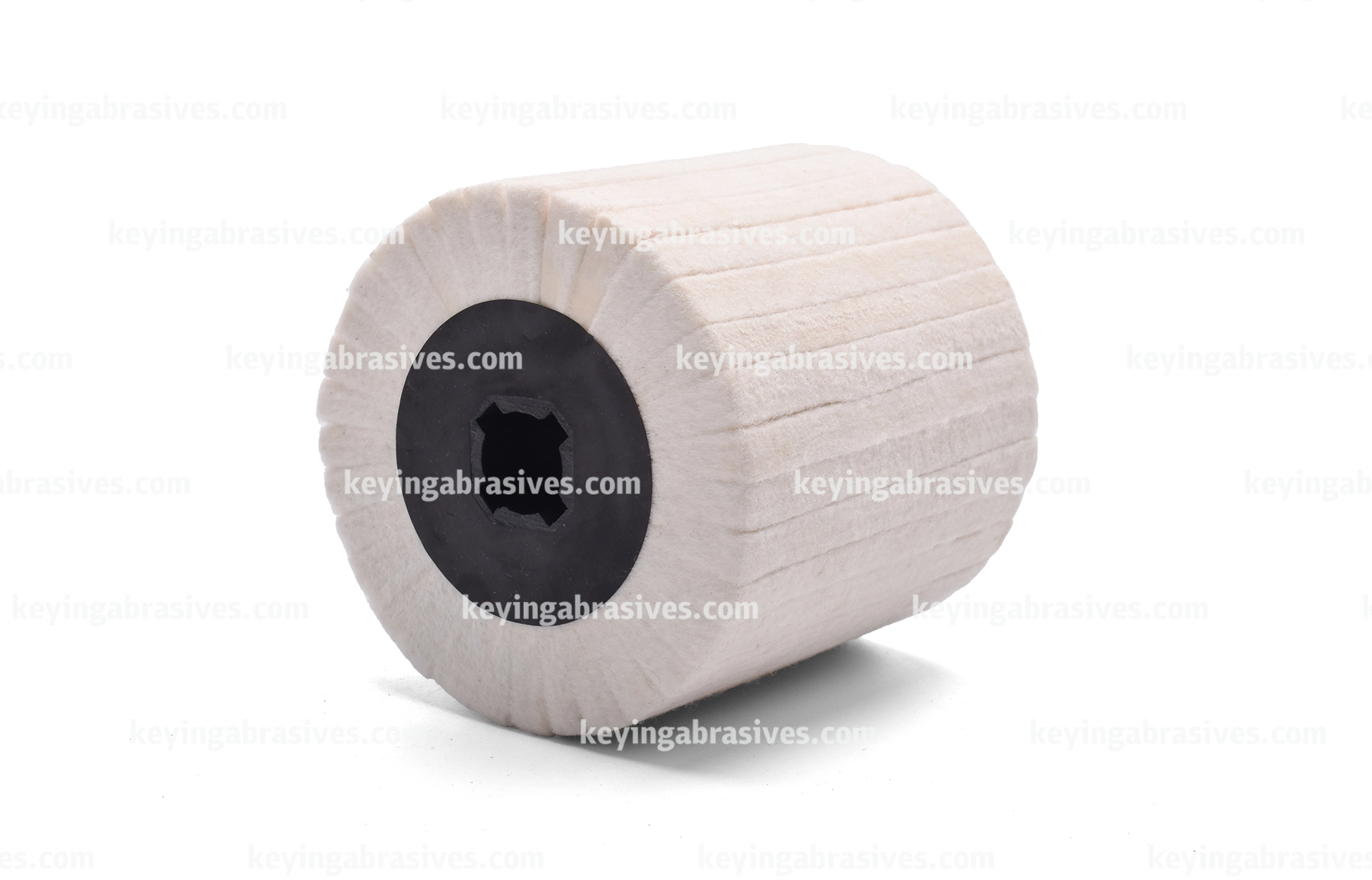 Felt Polishing Wheel Drum 4-3-8 Inch-图1.jpg