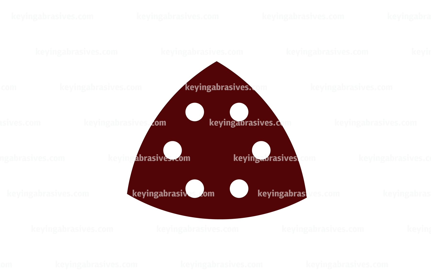 Sandpaper Disc - Triangular 6 (T6)