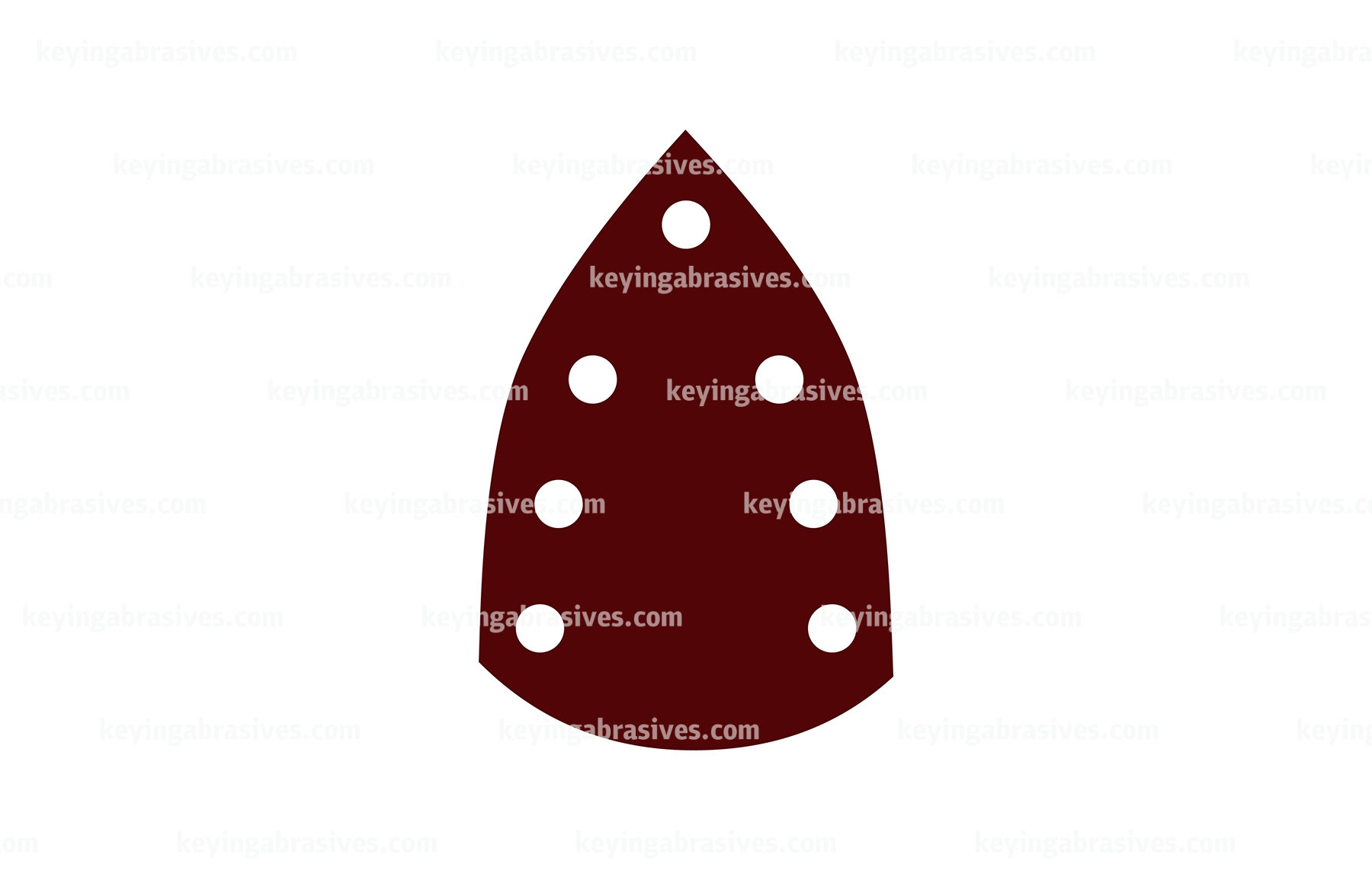 Sandpaper Disc - Triangular 7 (T7)